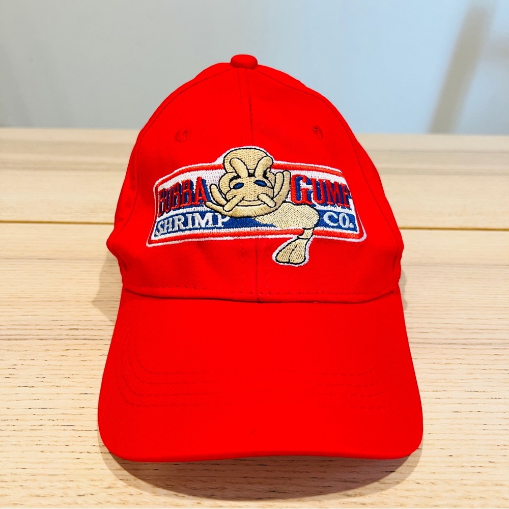 NEW Bubba Gump Shrimp Red Hat Forrest Gump cosplay baseball cap adjustable strap